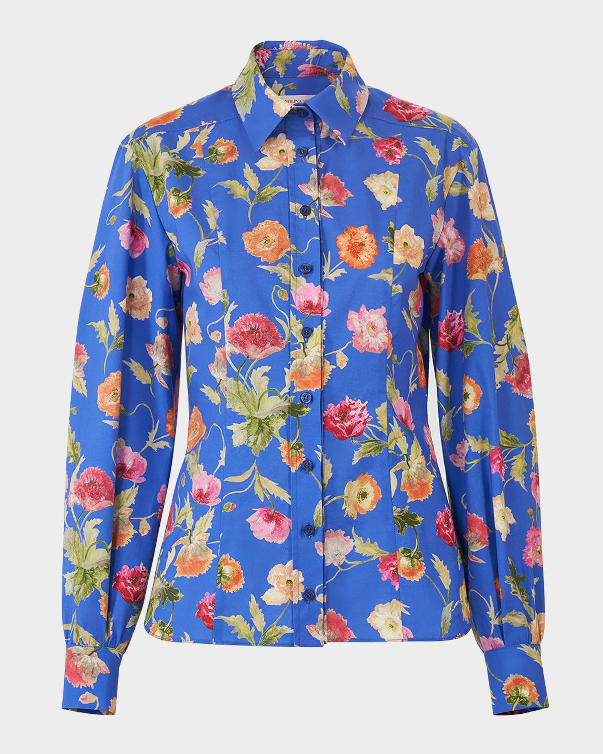 Carolina Herrera Floral-Print Button-Down Shirt