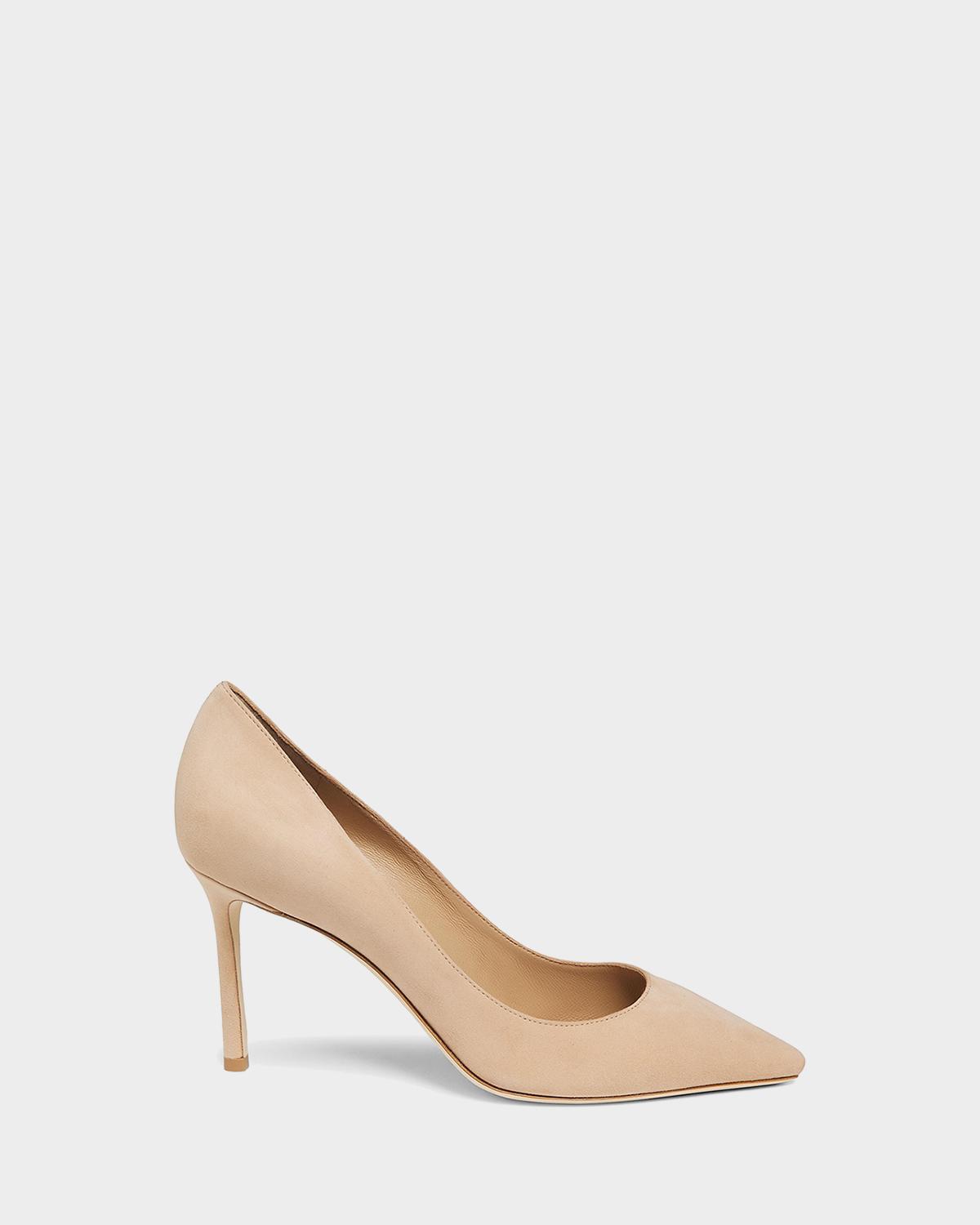 Jimmy Choo Romy 85 Suede Stiletto Pumps