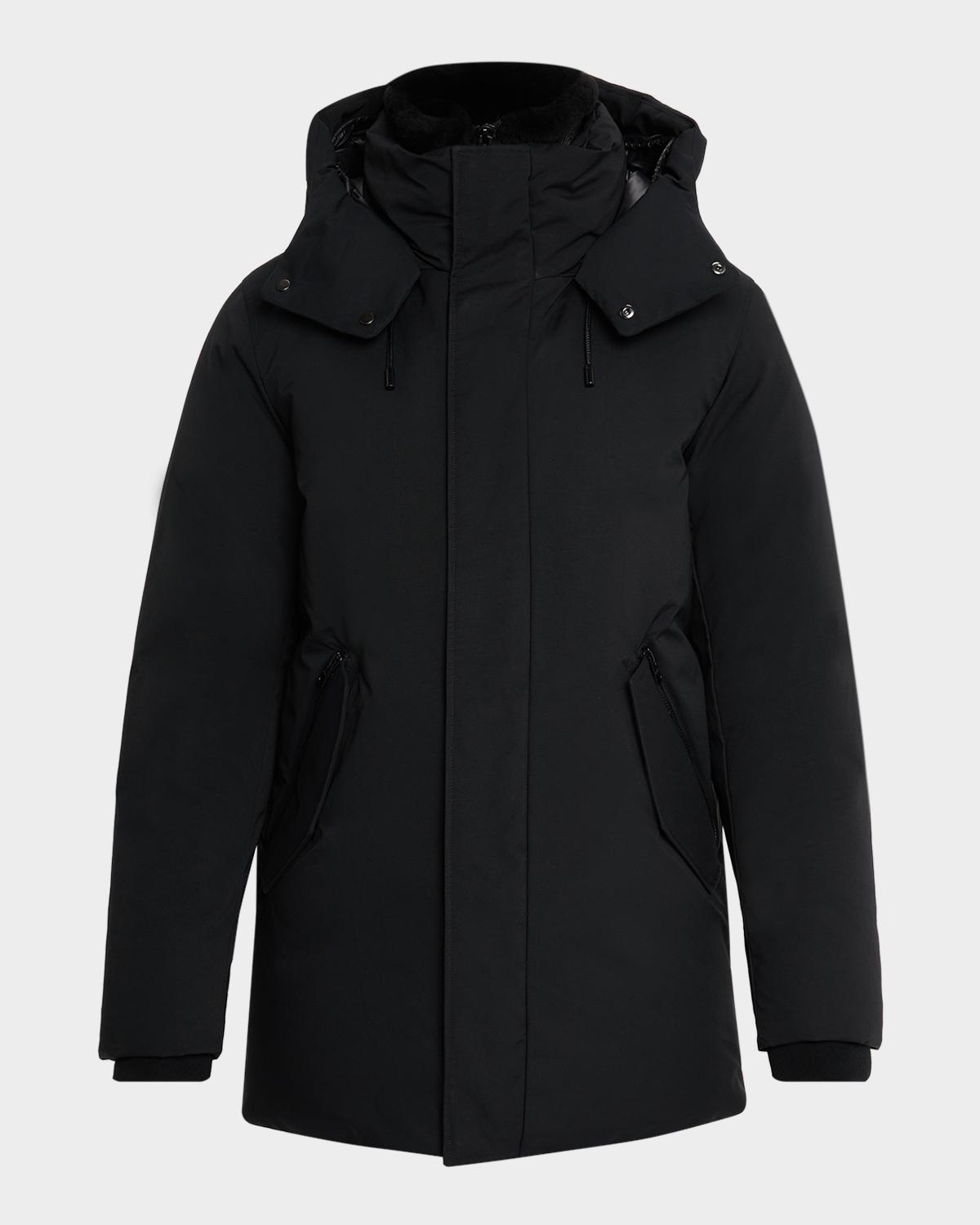Mackage Men's Sullivan 2-In-1 Down Coat With Removable Bib