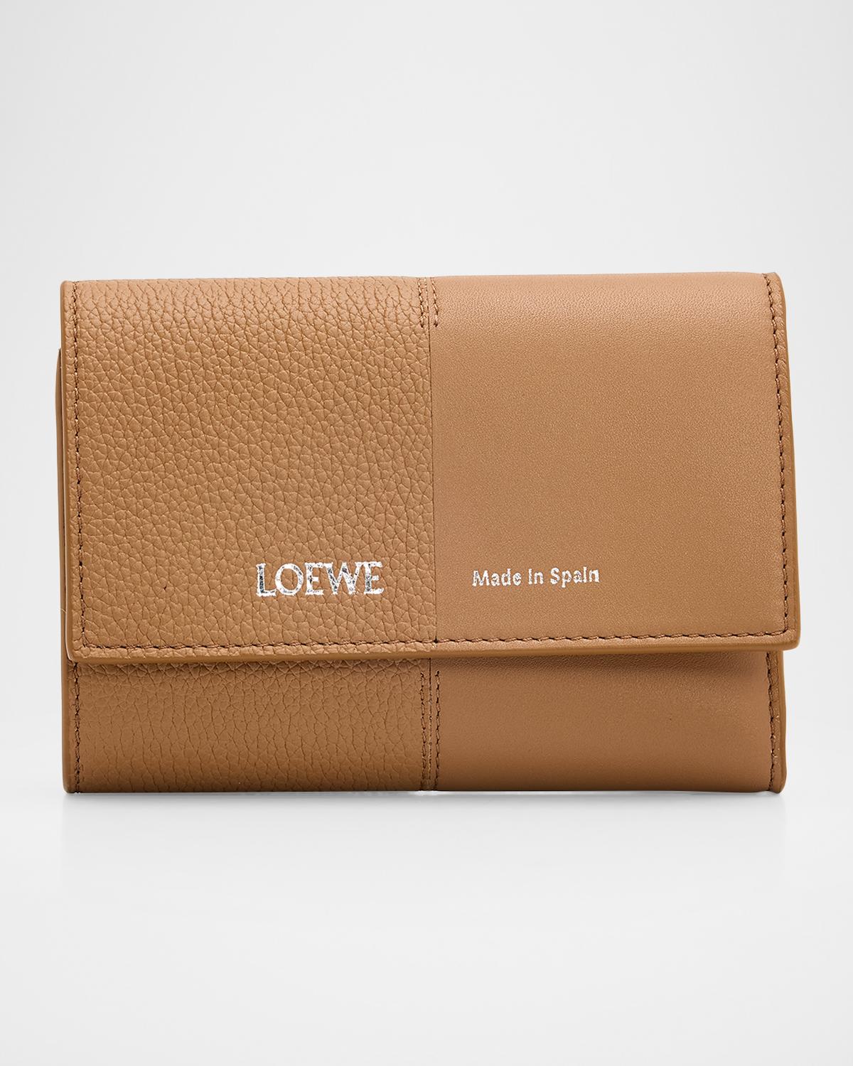 Duet Small Vertical Leather Wallet