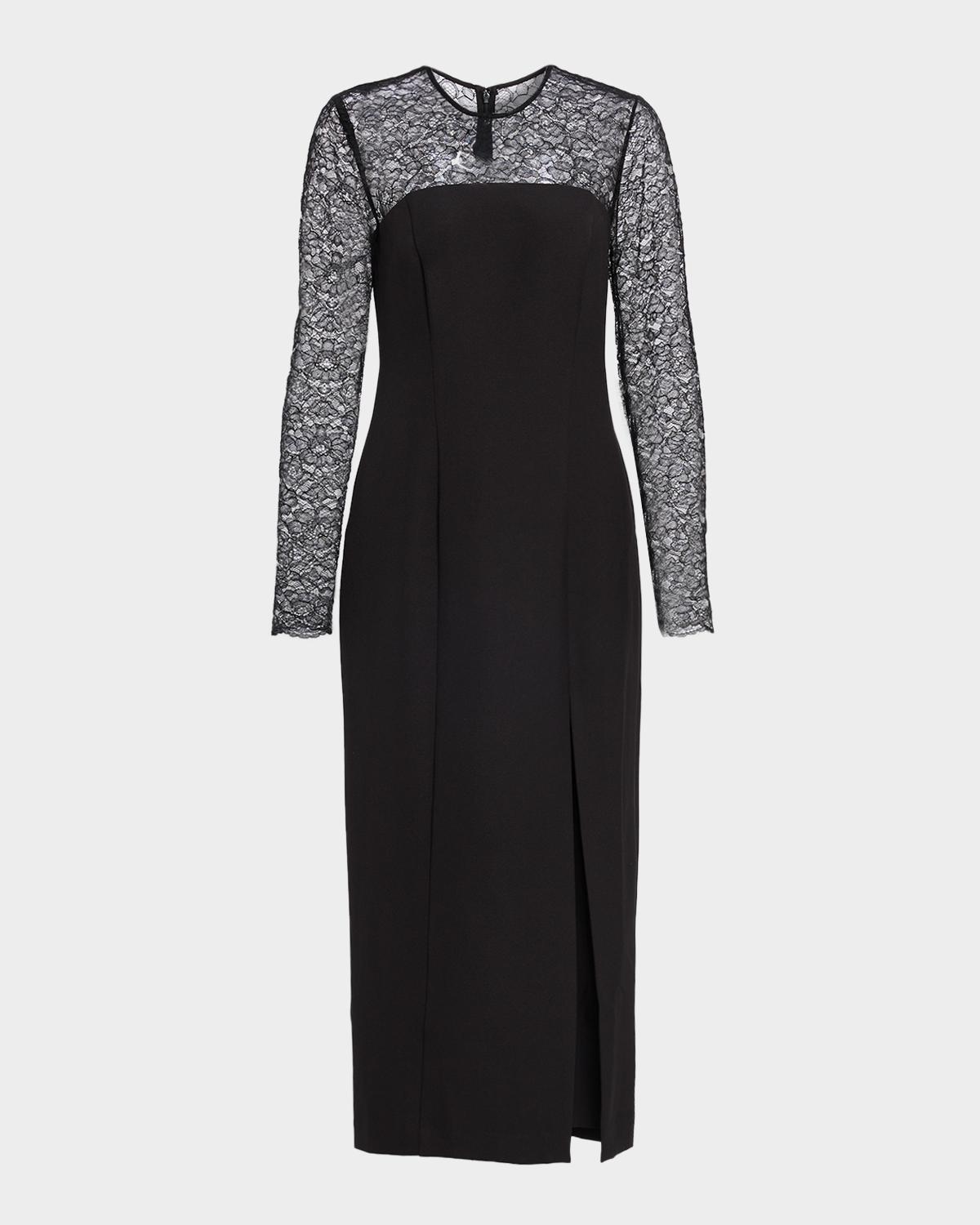 Toccin Loretta Lace Midi Dress