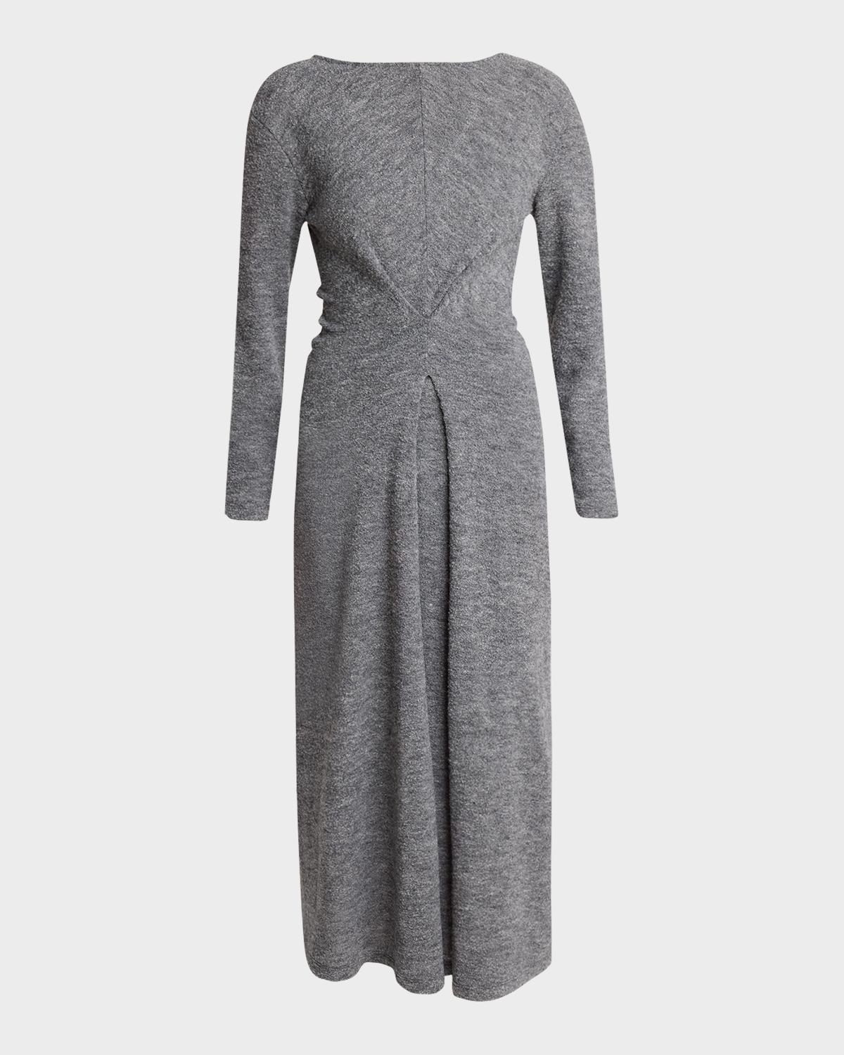Proenza Schouler White Label Sai Wool Jersey Long-Sleeve Dress