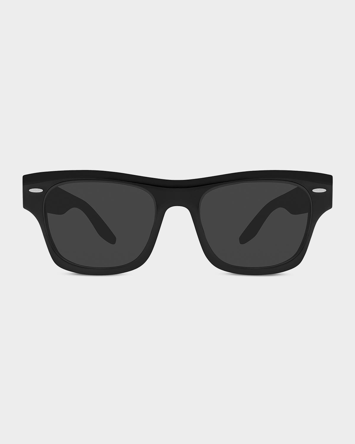 Barton Perreira Blackwell 53mm Square Acetate Sunglasses