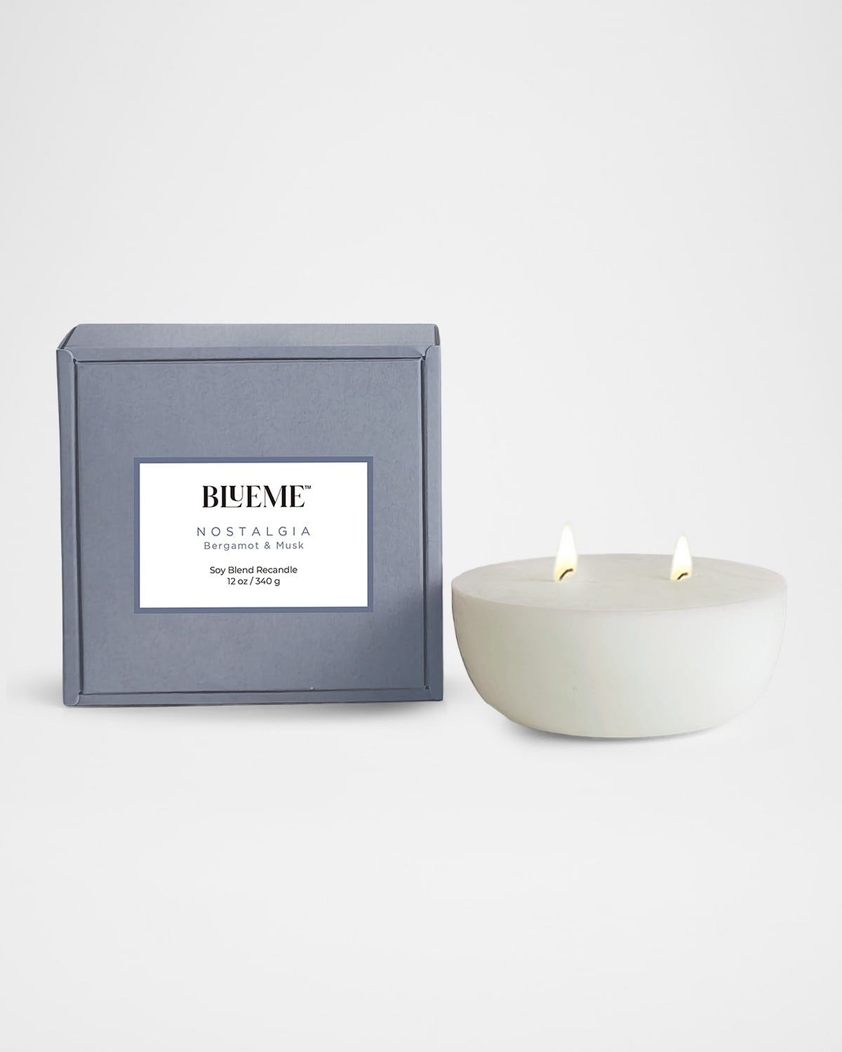 Blueme Nostalgia Medium Recandle - Bergamot & Musk | Thumbnail 3
