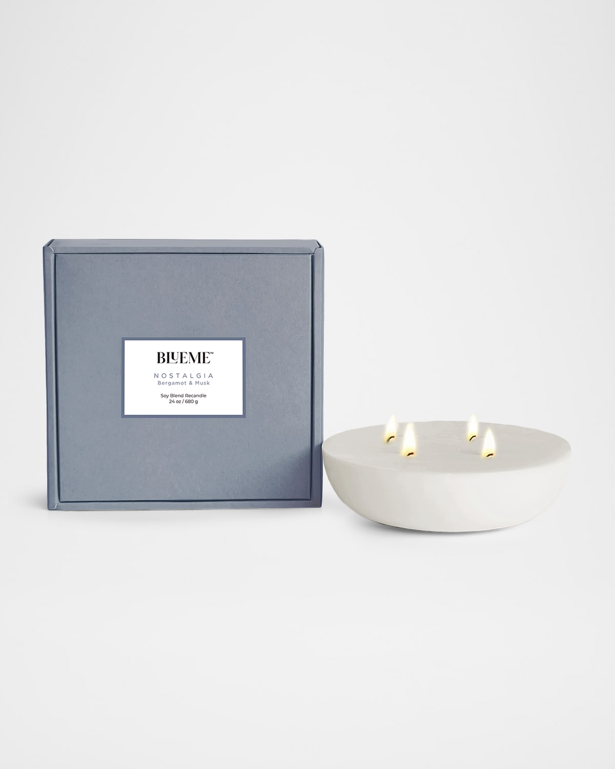 Blueme Nostalgia Large Recandle - Bergamot & Musk | Thumbnail 3