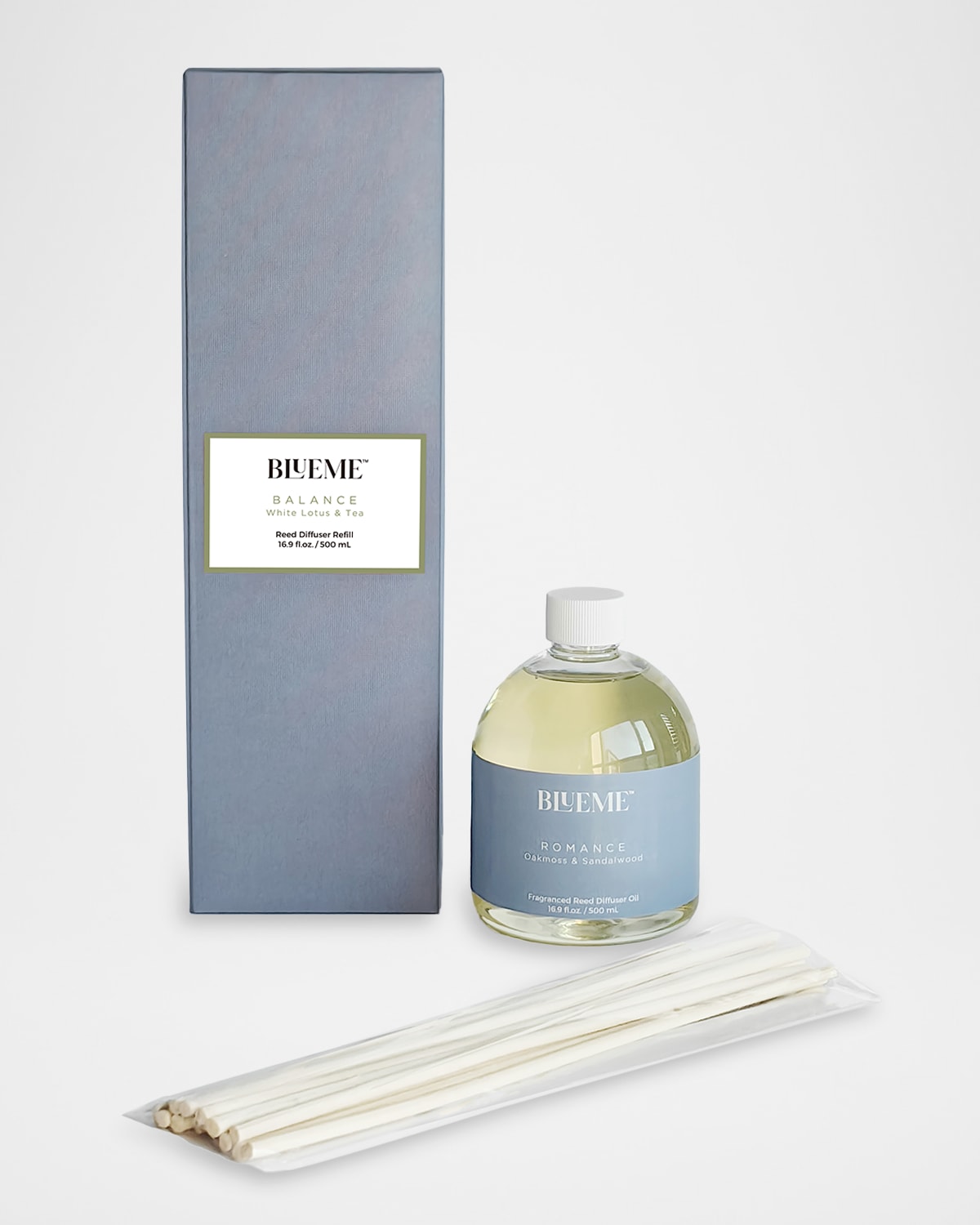 Blueme Balance Large Reed Diffuser Refill - White Lotus & Tea | Thumbnail 3