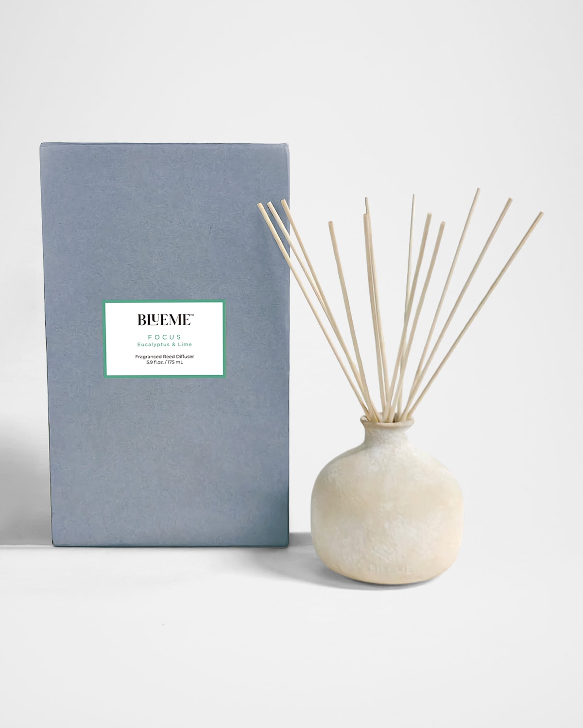 Blueme Focus Small Reed Diffuser - Eucalyptus & Lime | Thumbnail 3