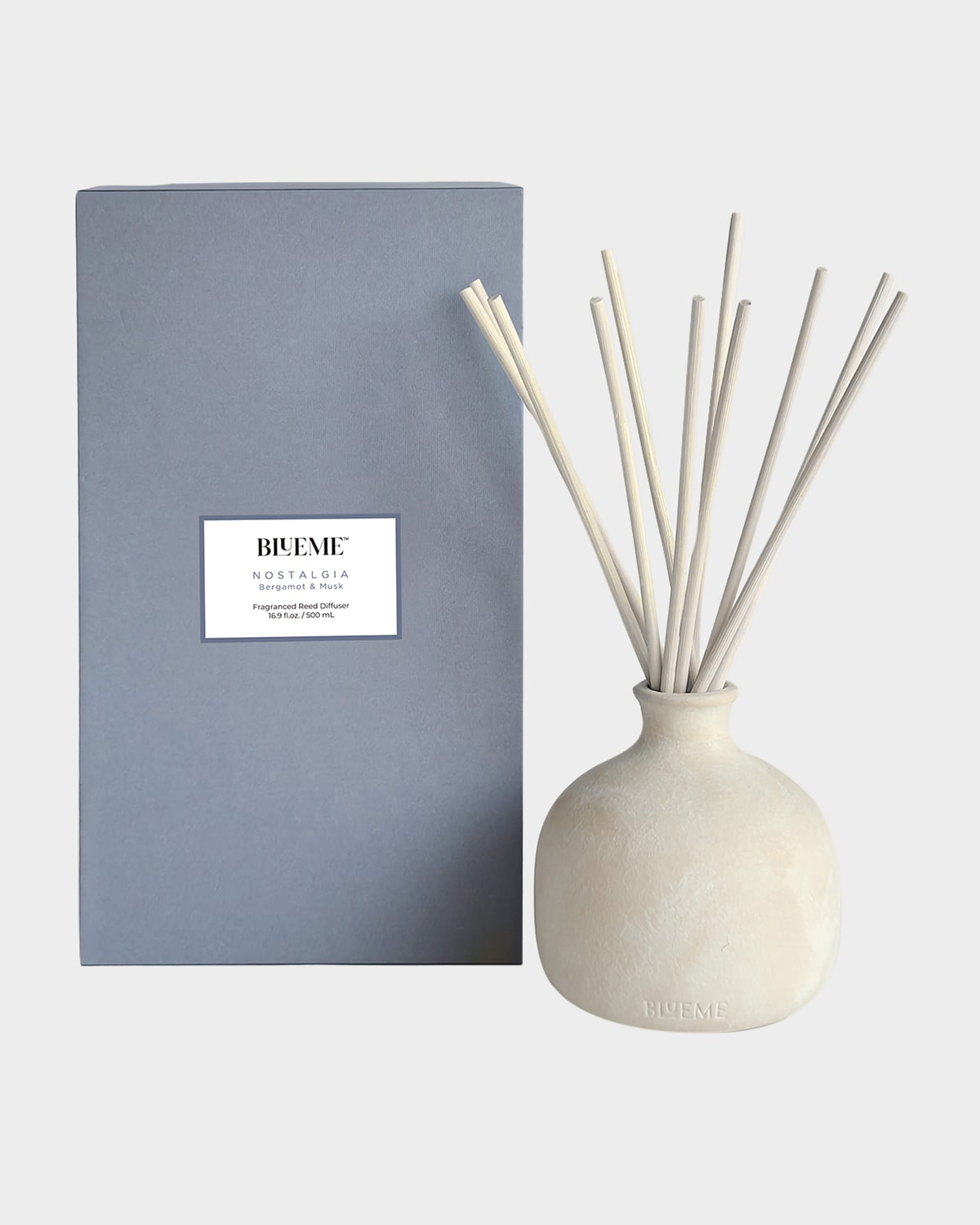 Blueme Nostalgia Fragrance Reed Diffuser - Bergamot & Musk | Thumbnail 4