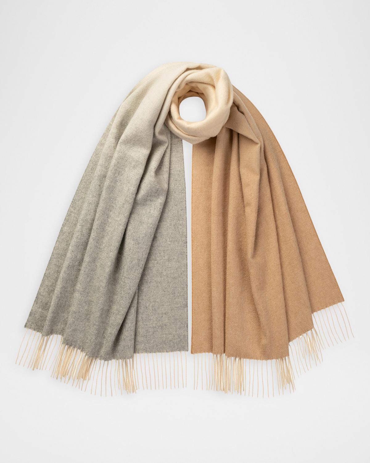 Johnstons Of Elgin Ombré Cashmere Scarf