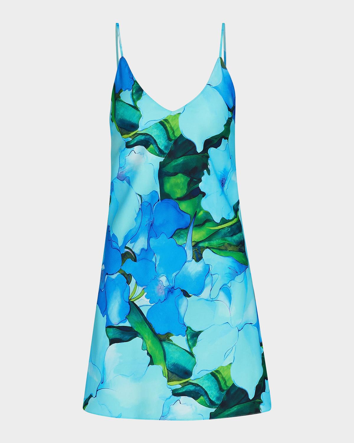Natori Isla Low-Back Floral Chemise