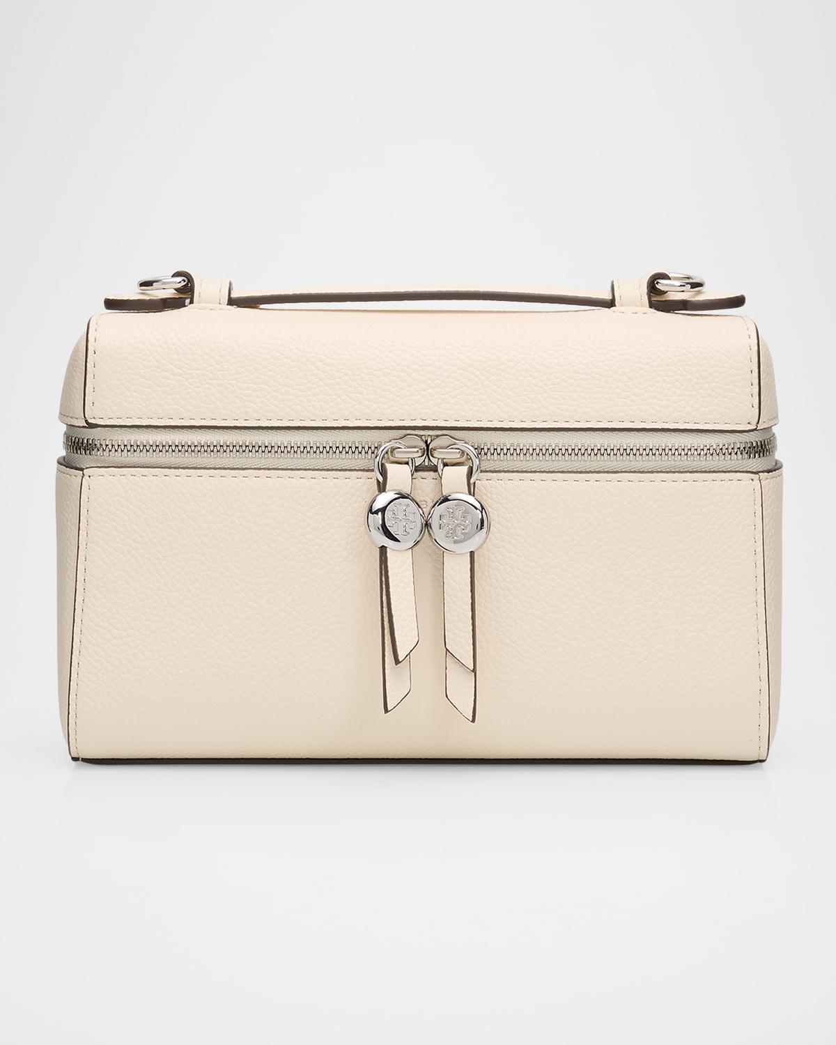 Romy Slim Leather Top-Handle Bag