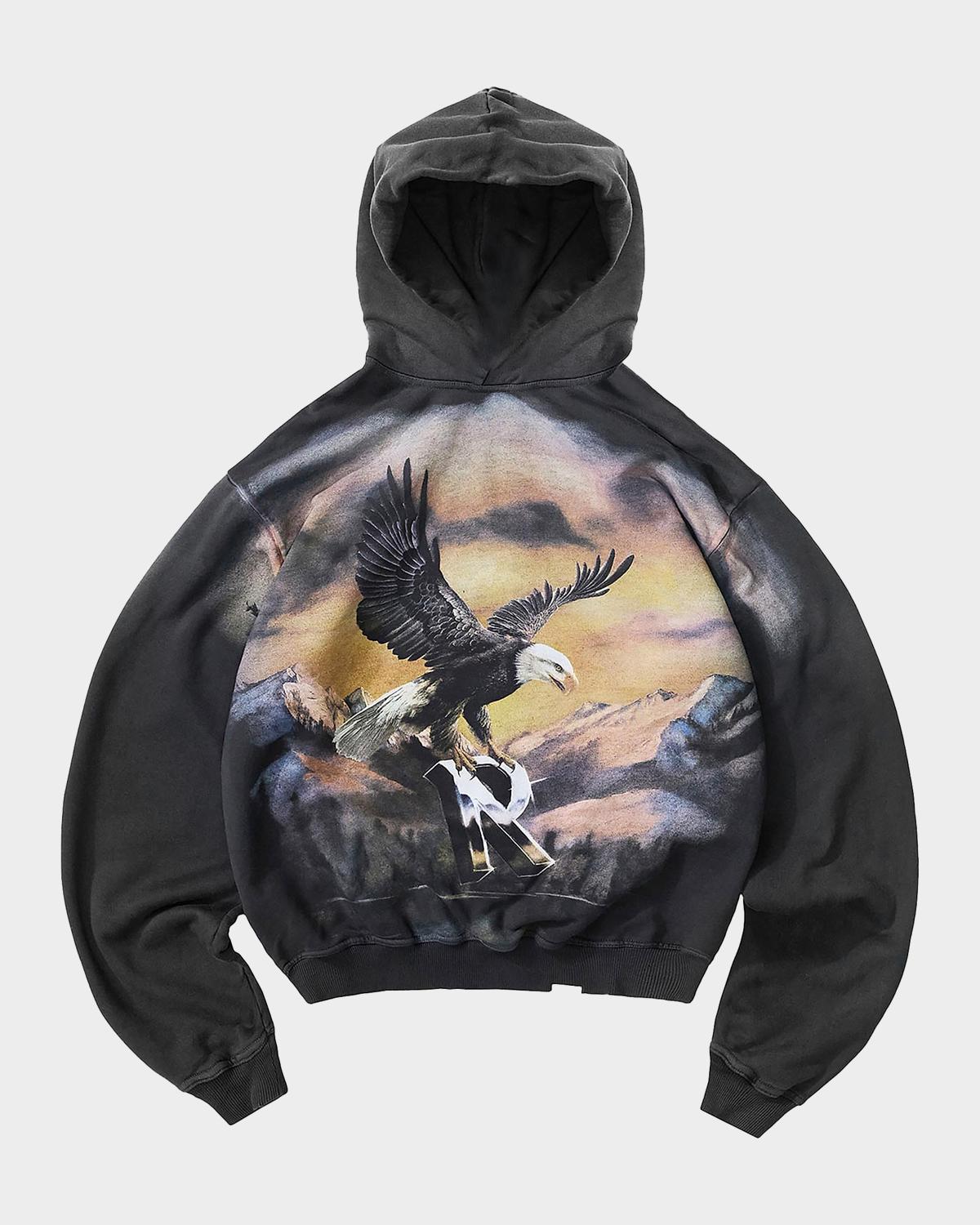 REPRESENT Men's Graphic Cotton Hoodie