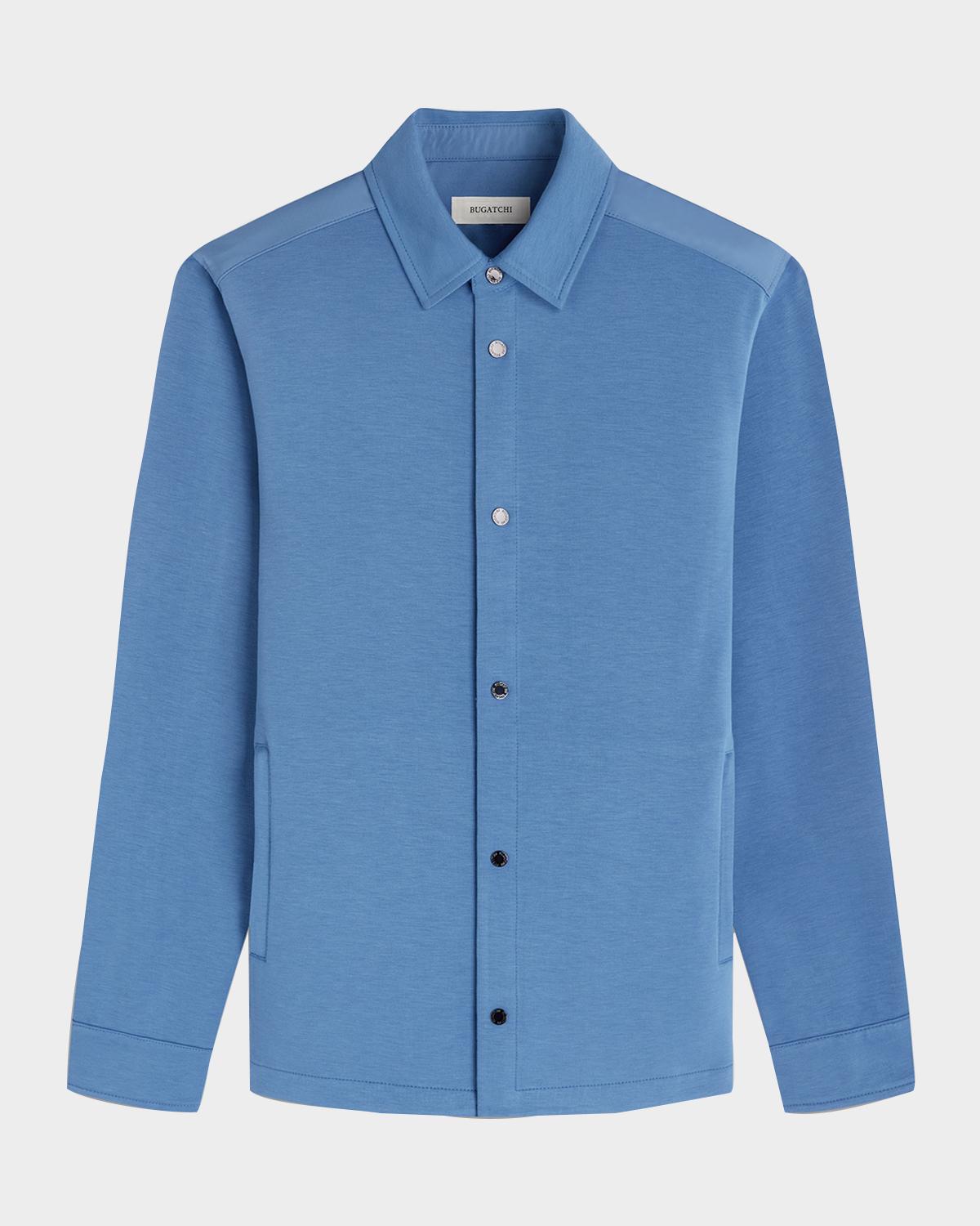 Bugatchi Men's Soft Touch Knit Shirt Jacket