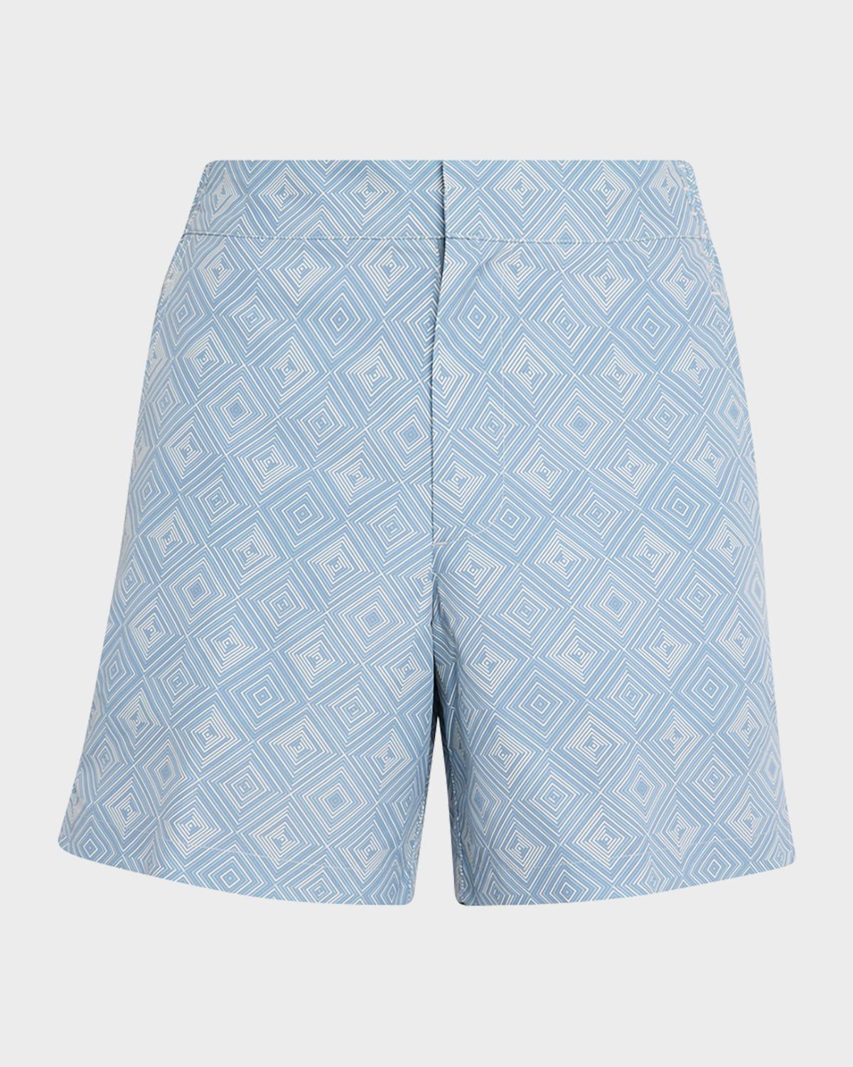 Frescobol Carioca Men's Porto Classic Angra Maderia Swim Trunks
