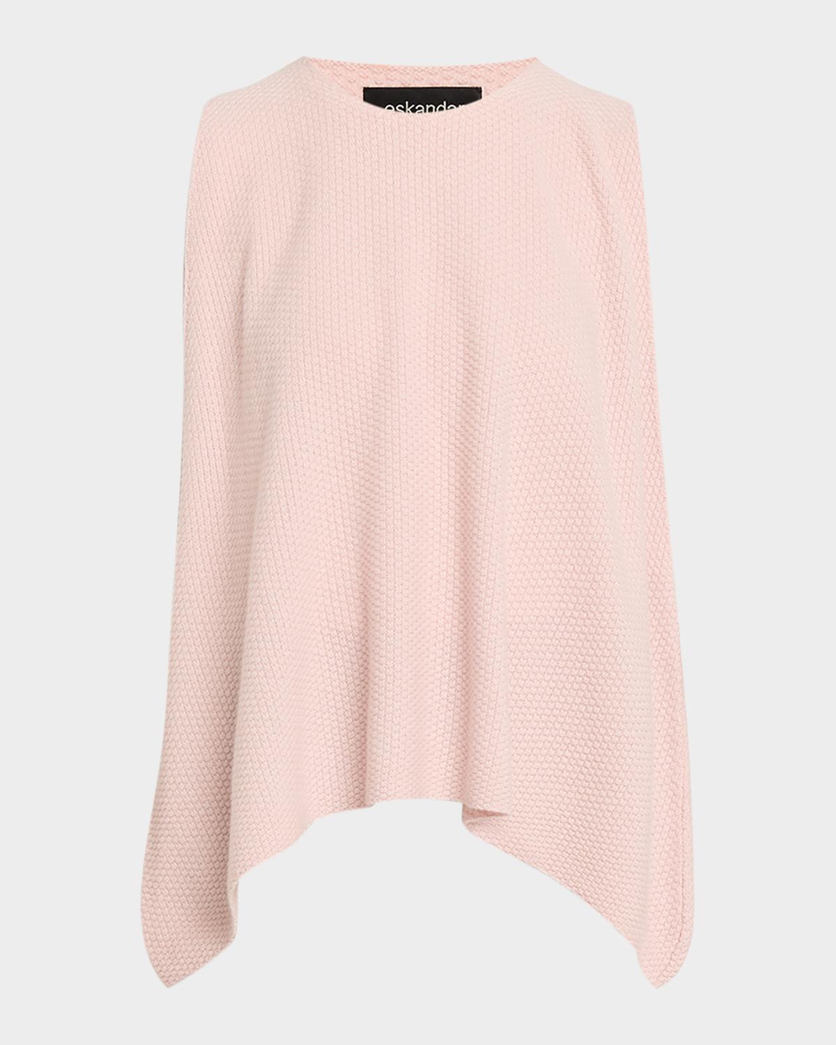 Eskandar A-Line Sleeveless Round Neck Top- Mid Plus Length