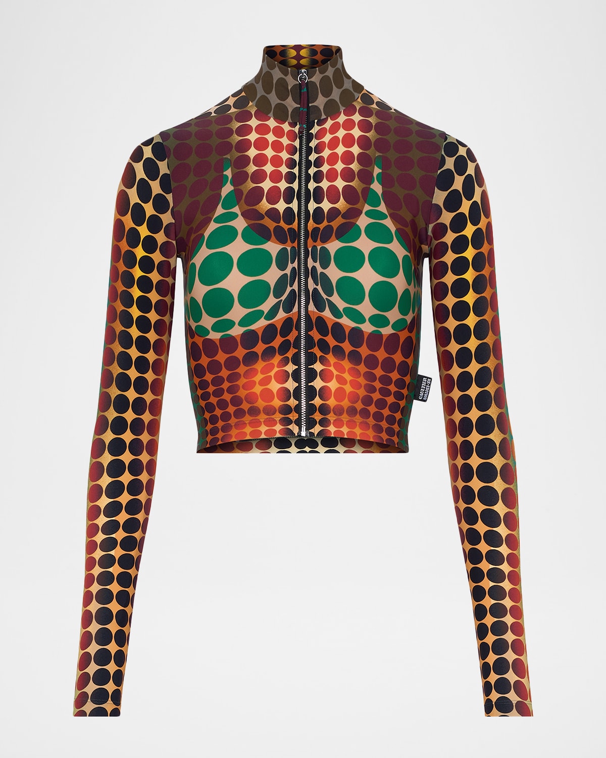 Jean Paul Gaultier Re-Edition The Brown Dots Top