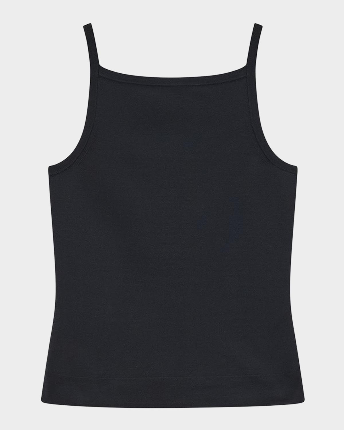 Joseph Square-Neck Viscose Knit Tank