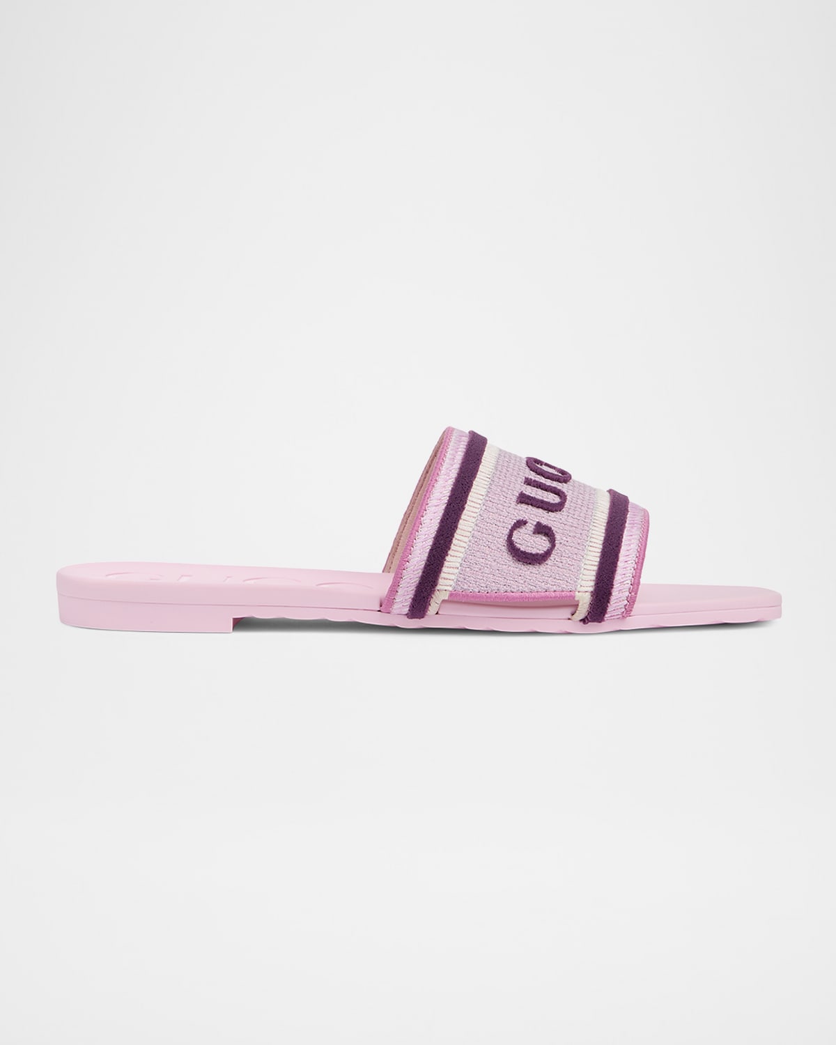 Gucci Luna Logo Jacquard Slide Sandals