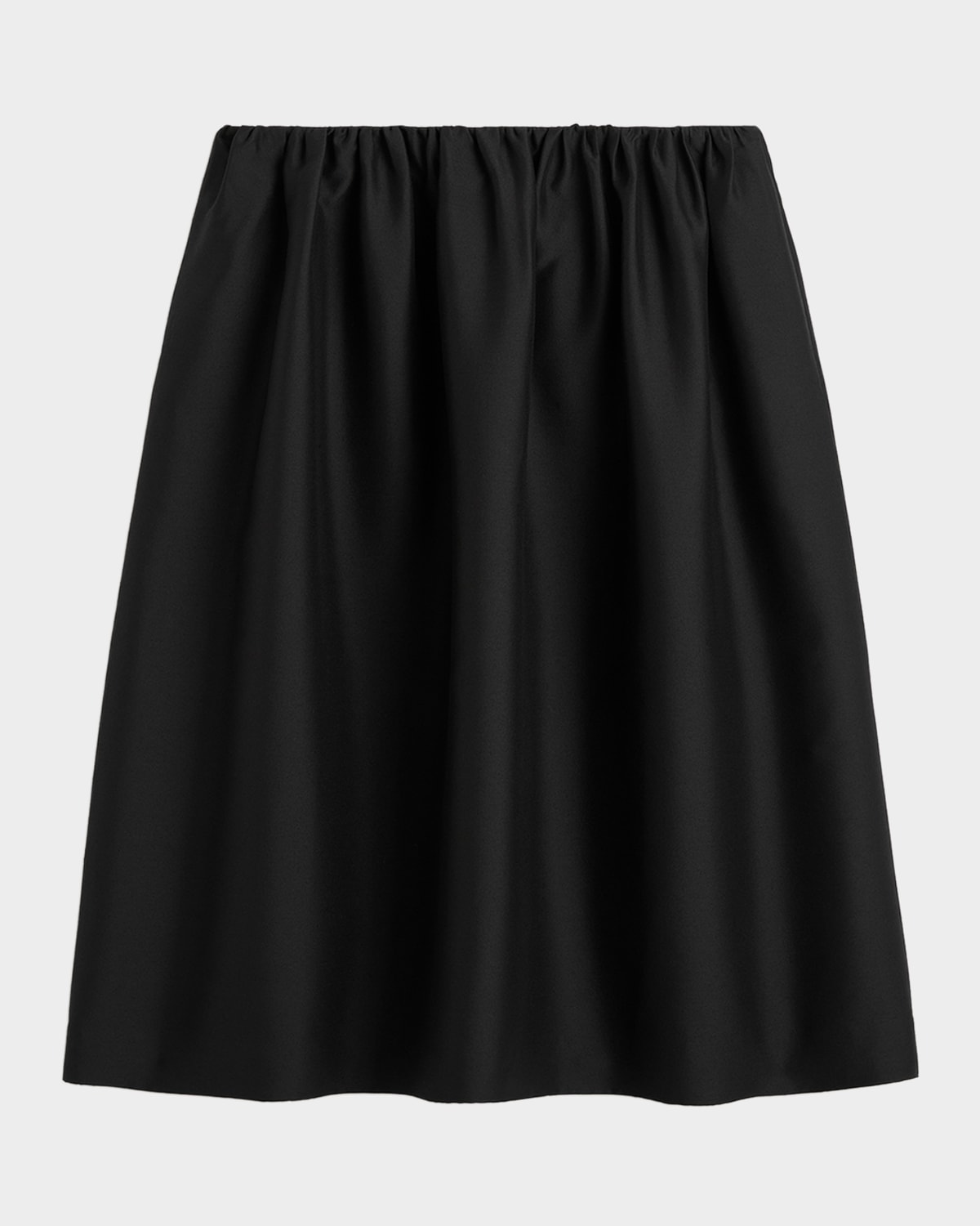 Toteme Gathered Midi Evening Skirt
