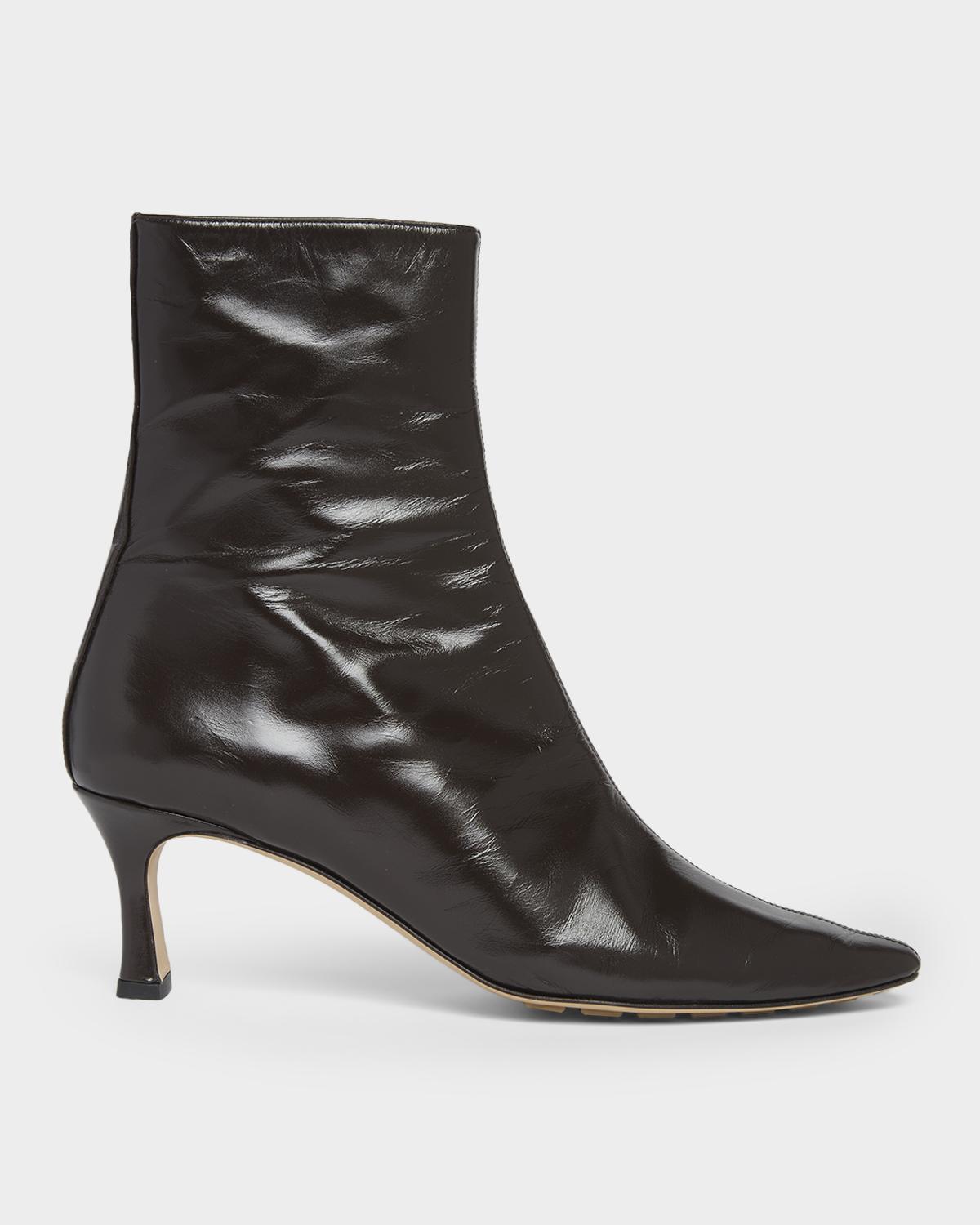Bottega Veneta Sofia Leather Ankle Booties