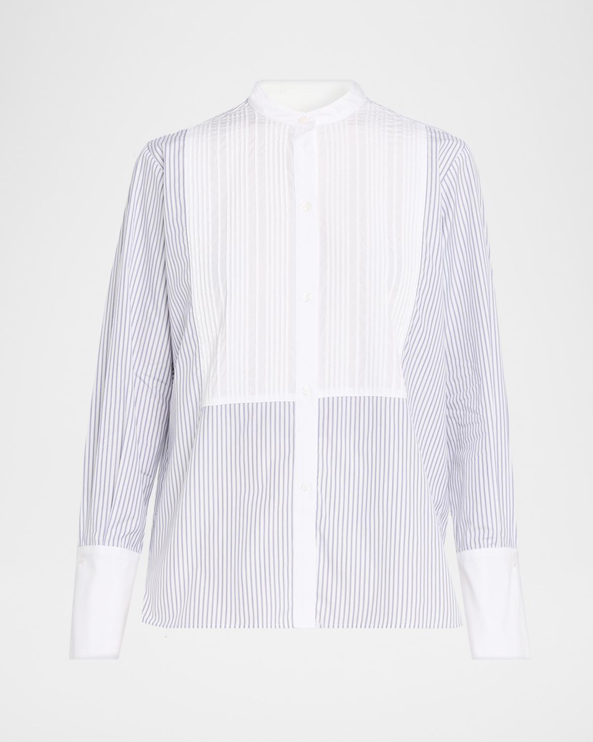 TWP The Night Before Striped Cotton Top
