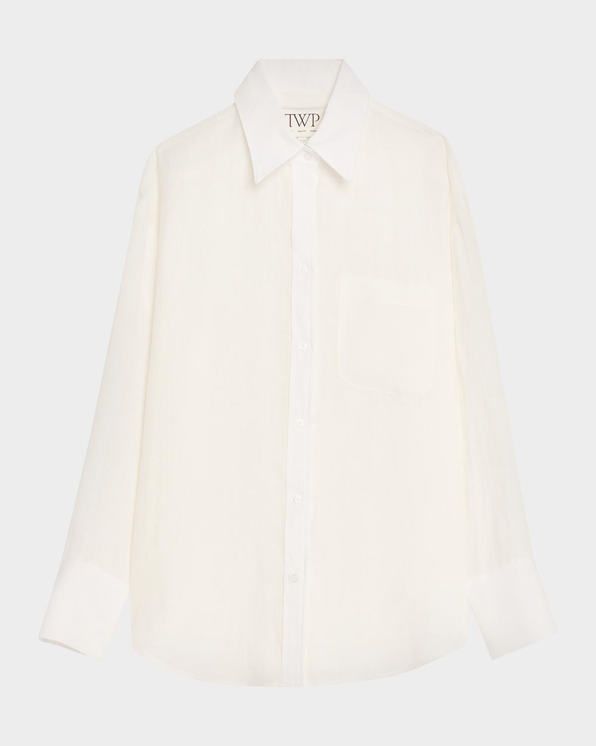 TWP Big Joe Cotton Button-Front Shirt