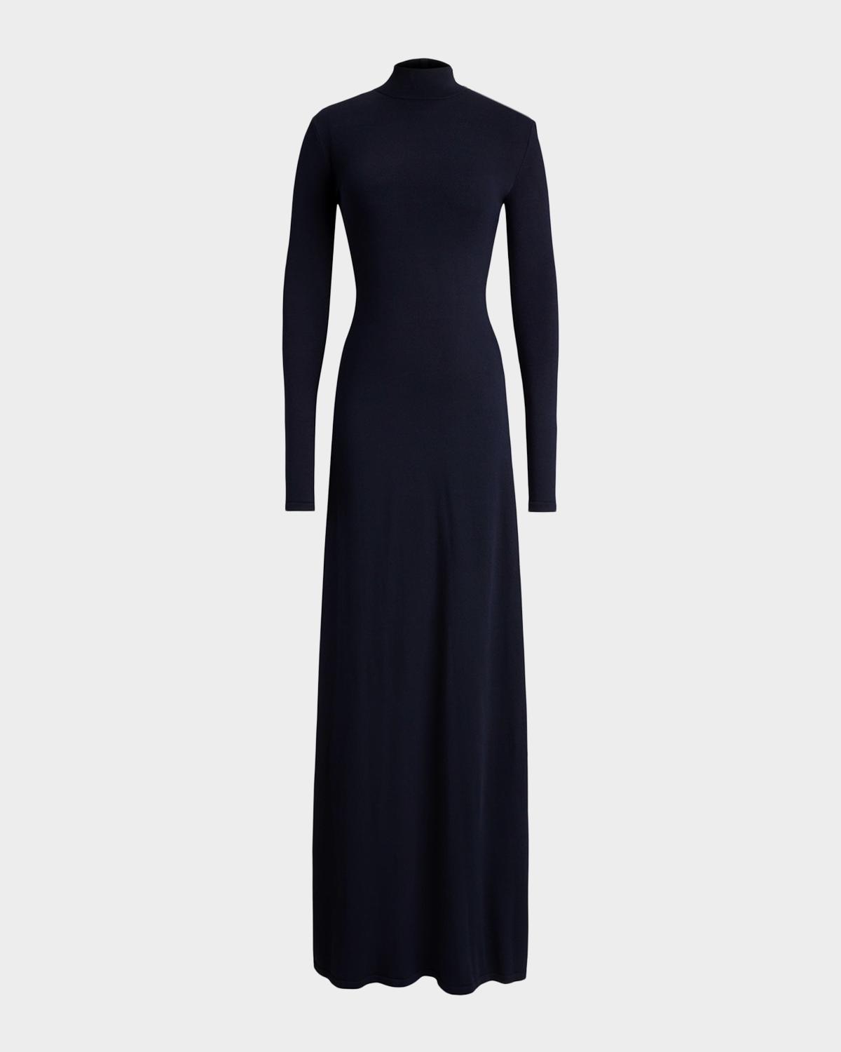 Ralph Lauren Collection Lorina Stretch Silk Jersey Day Dress