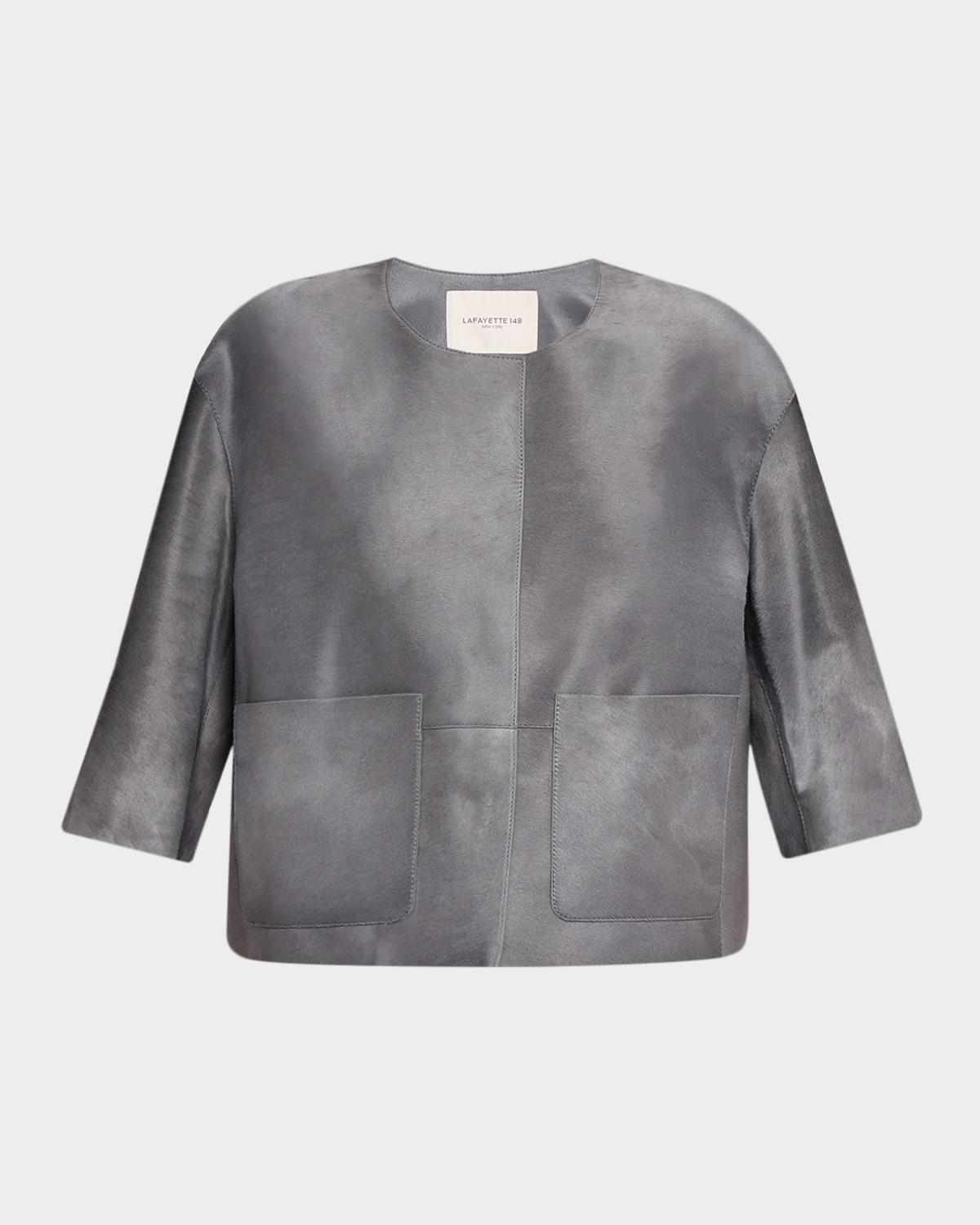 Lafayette 148 New York Boxy Patch Pocket Jacket