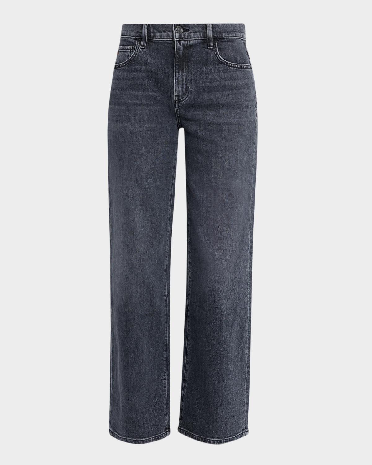 Lafayette 148 New York Straight-Leg Stretch Denim Jeans