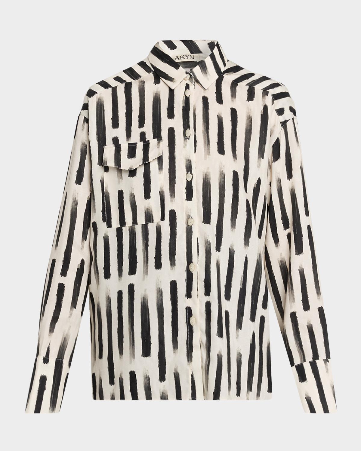 Akyn Studio Robbie Button-Front Shirt