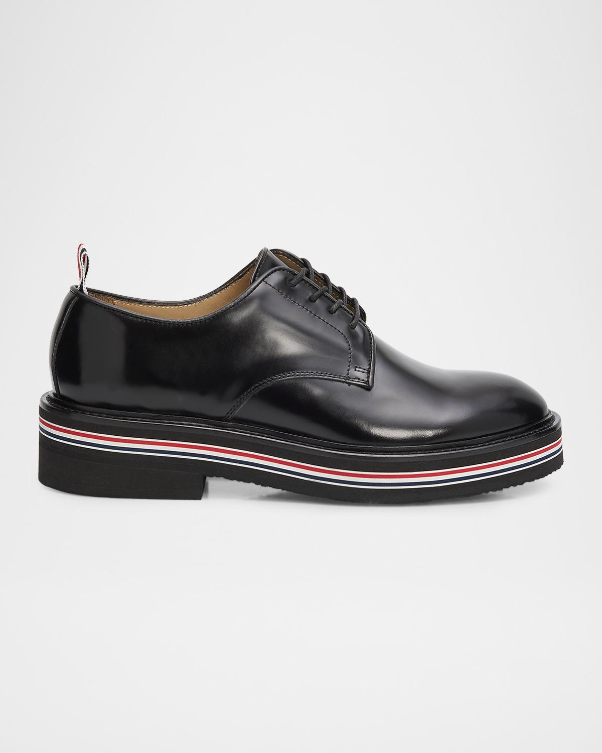 Thom Browne Uniform Leather Derby Shoes