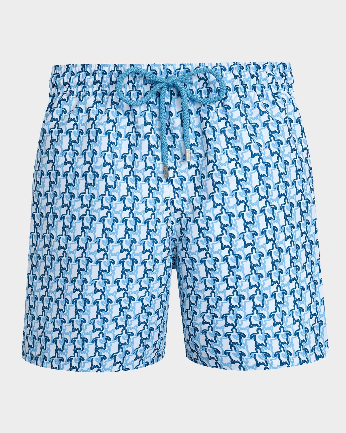 Vilebrequin Men's Turtle Net Swim Trunks
