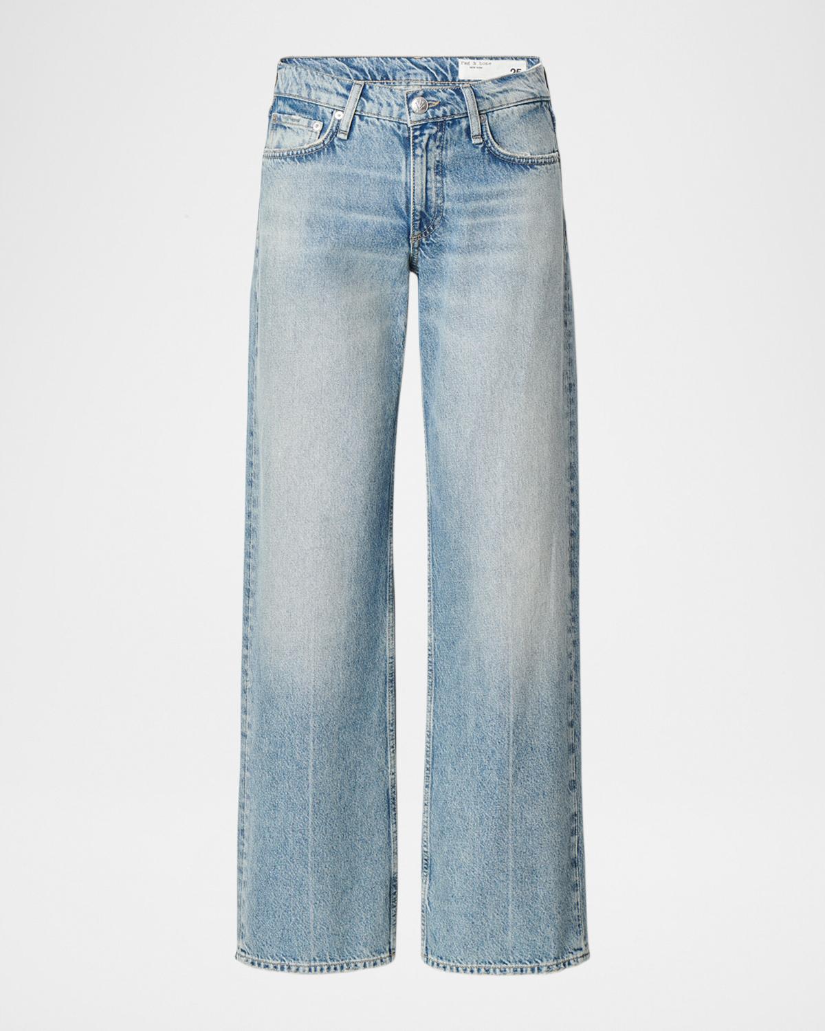 rag & bone Cam Low-Rise Relaxed Jeans