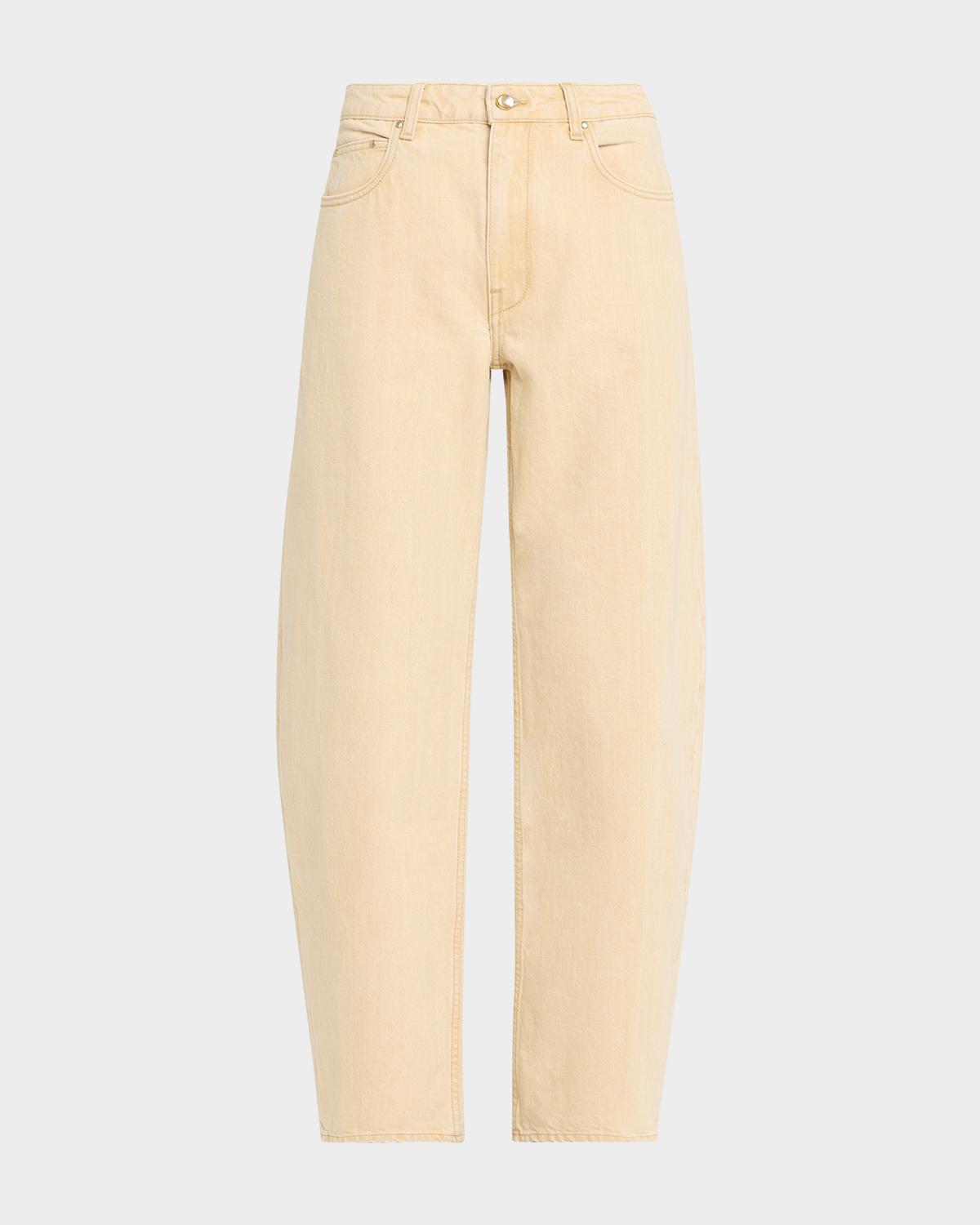 Ossou Rider Low-Rise Relaxed Ankle Jeans
