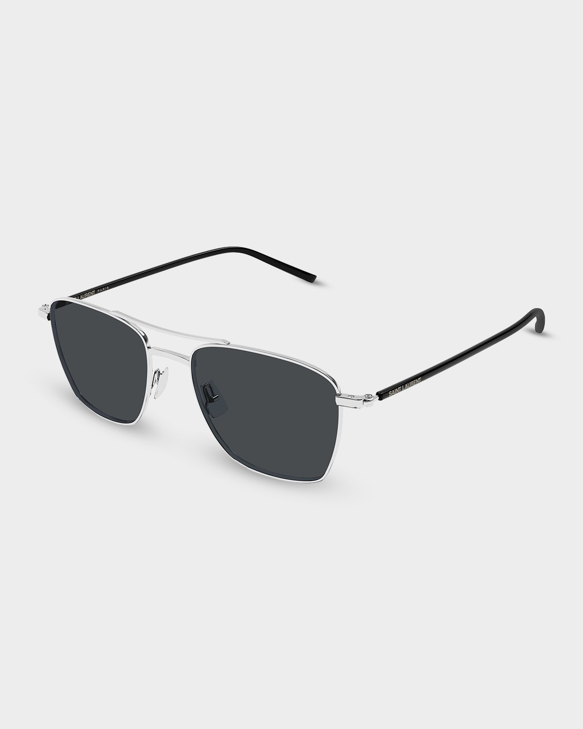 Saint Laurent Men 's SL 866-002 Metal Square Sunglasses