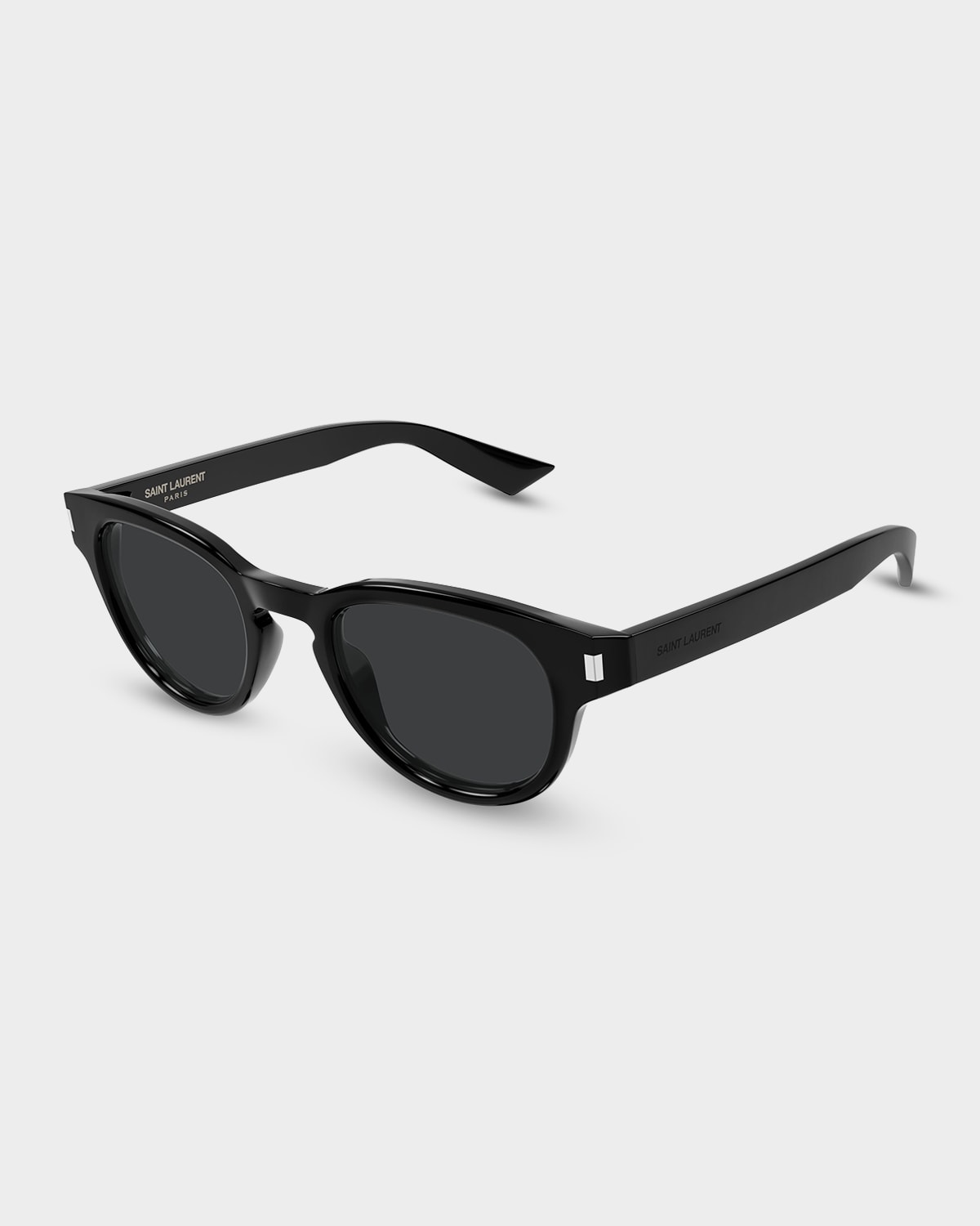 Saint Laurent Men 's SL 876-001 Acetate Square Sunglasses