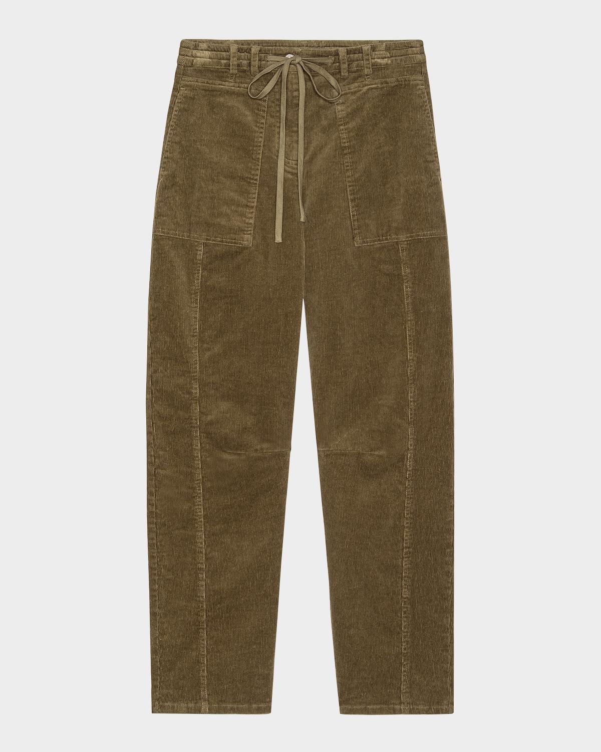 Lunar Corduroy Cropped Pants
