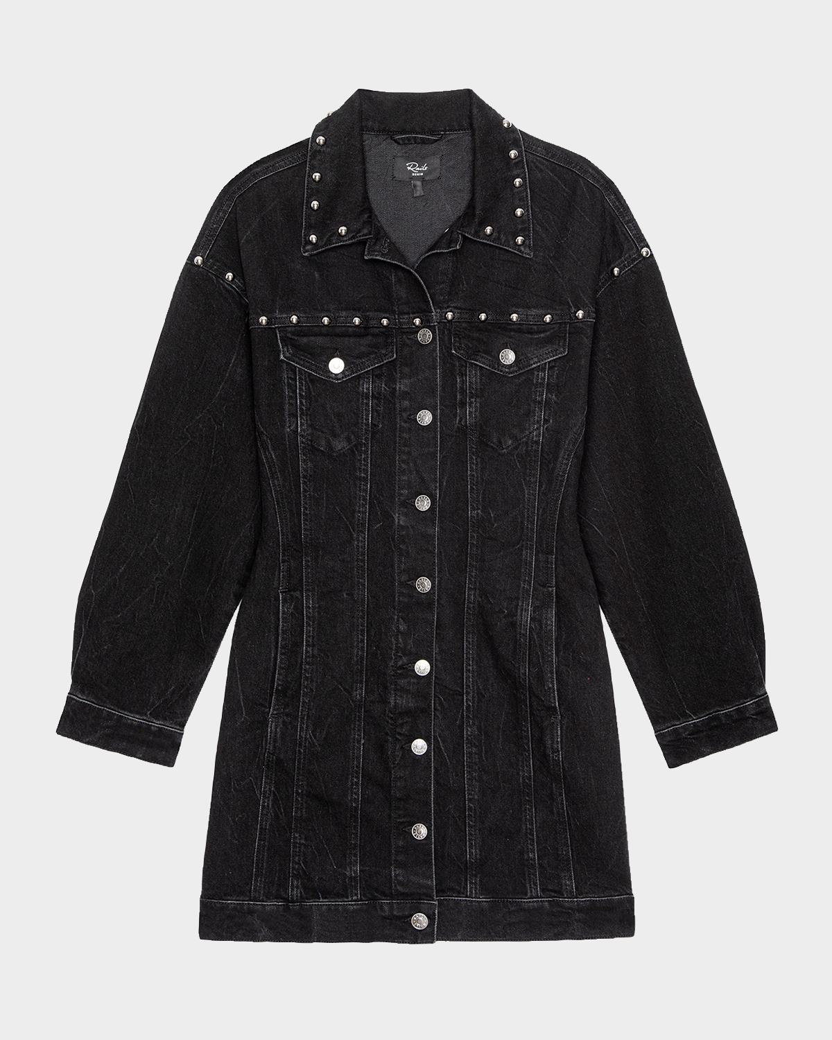 Rails Ladera Studded Denim Mini Dress