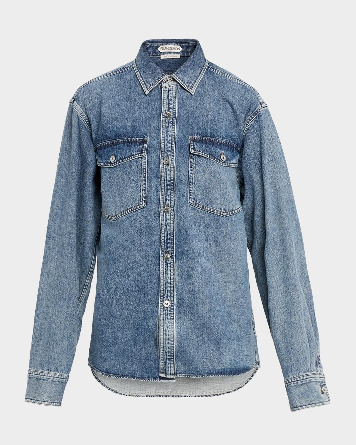 JW Anderson Oversized Denim Shirt