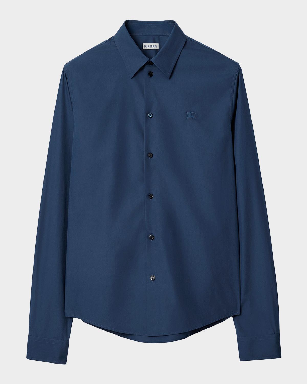 Burberry Men's Classic-Fit Cotton Poplin Button-Down Shirt