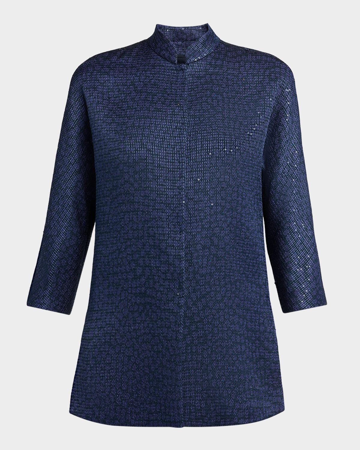Giorgio Armani Sequined Single-Breasted Blazer