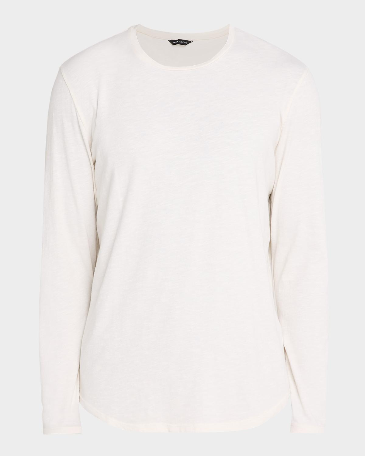 MONFRÈRE Men's Dann Long-Sleeve Crewneck T-Shirt