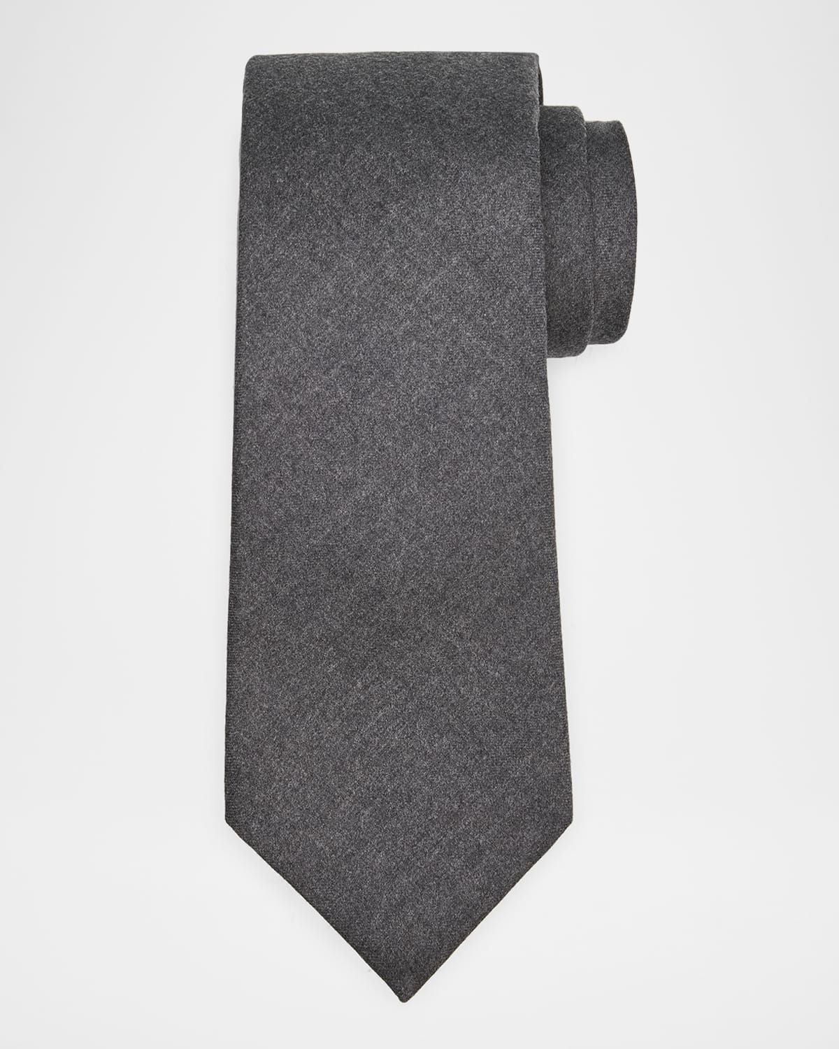 Kiton Men 's Wool Seven-Fold Tie