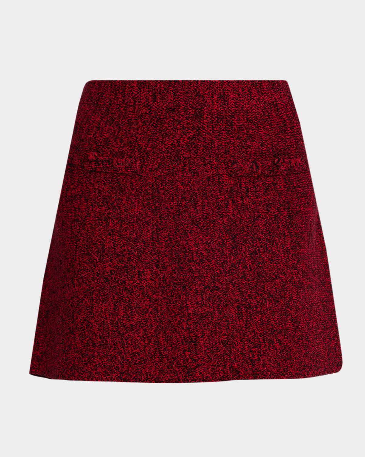 Et Ochs Iris Marled Knit Mini Skirt