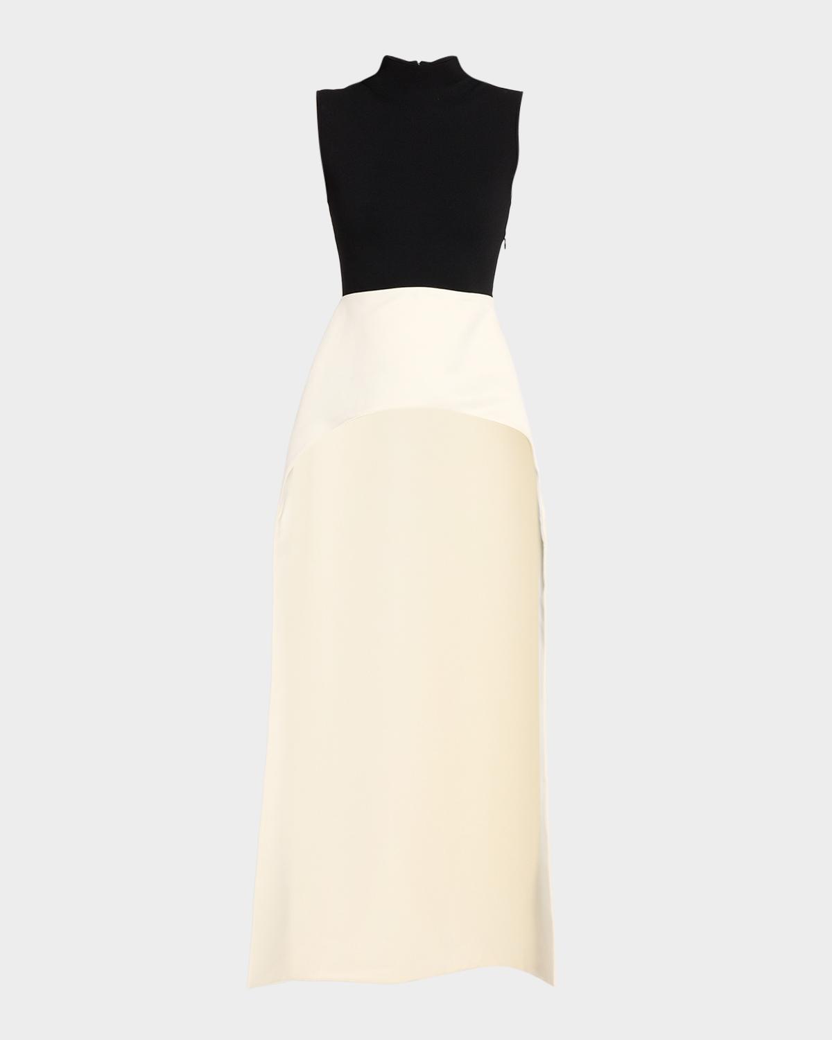 Et Ochs Beckett Mixed-Media High-Low Top