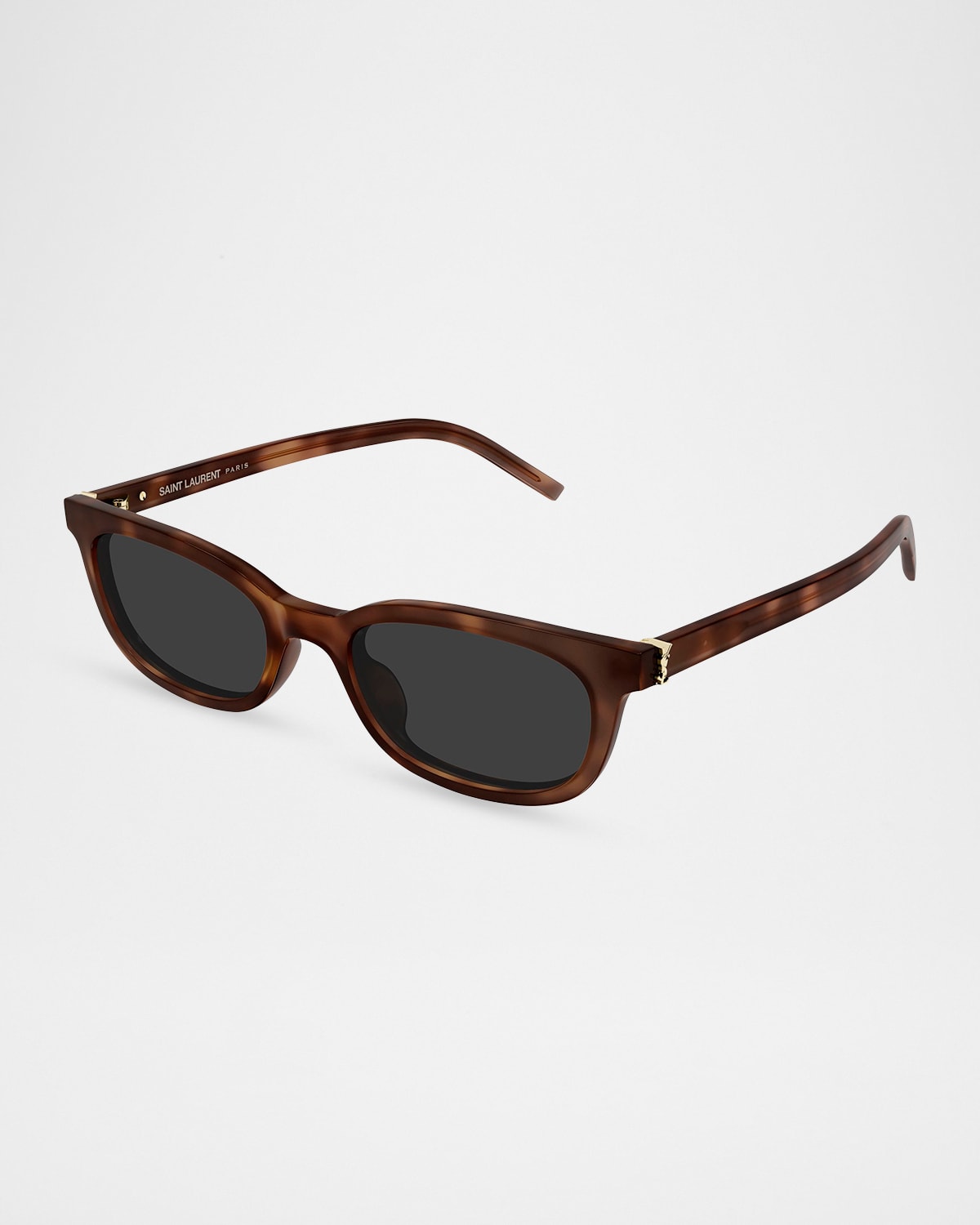 Saint Laurent 53mm Acetate Rectangular Sunglasses