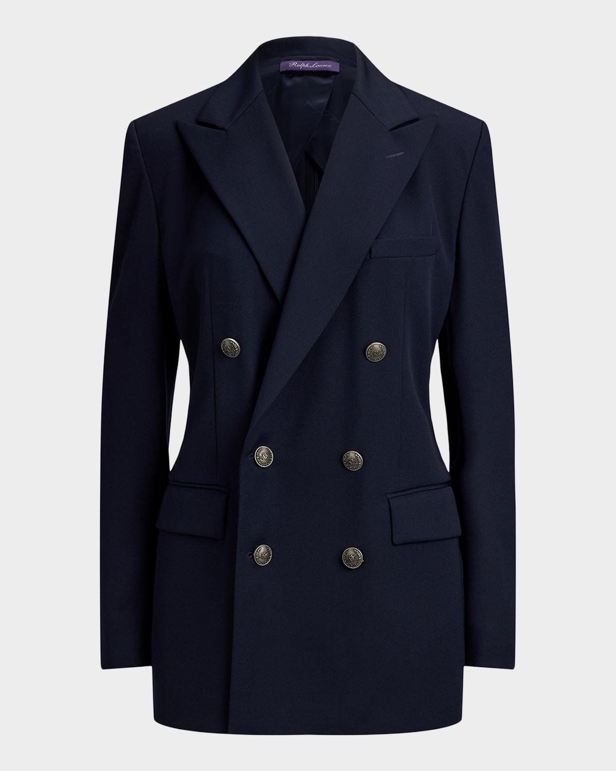 Ralph Lauren Collection Ramona Grain De Poudre Jacket