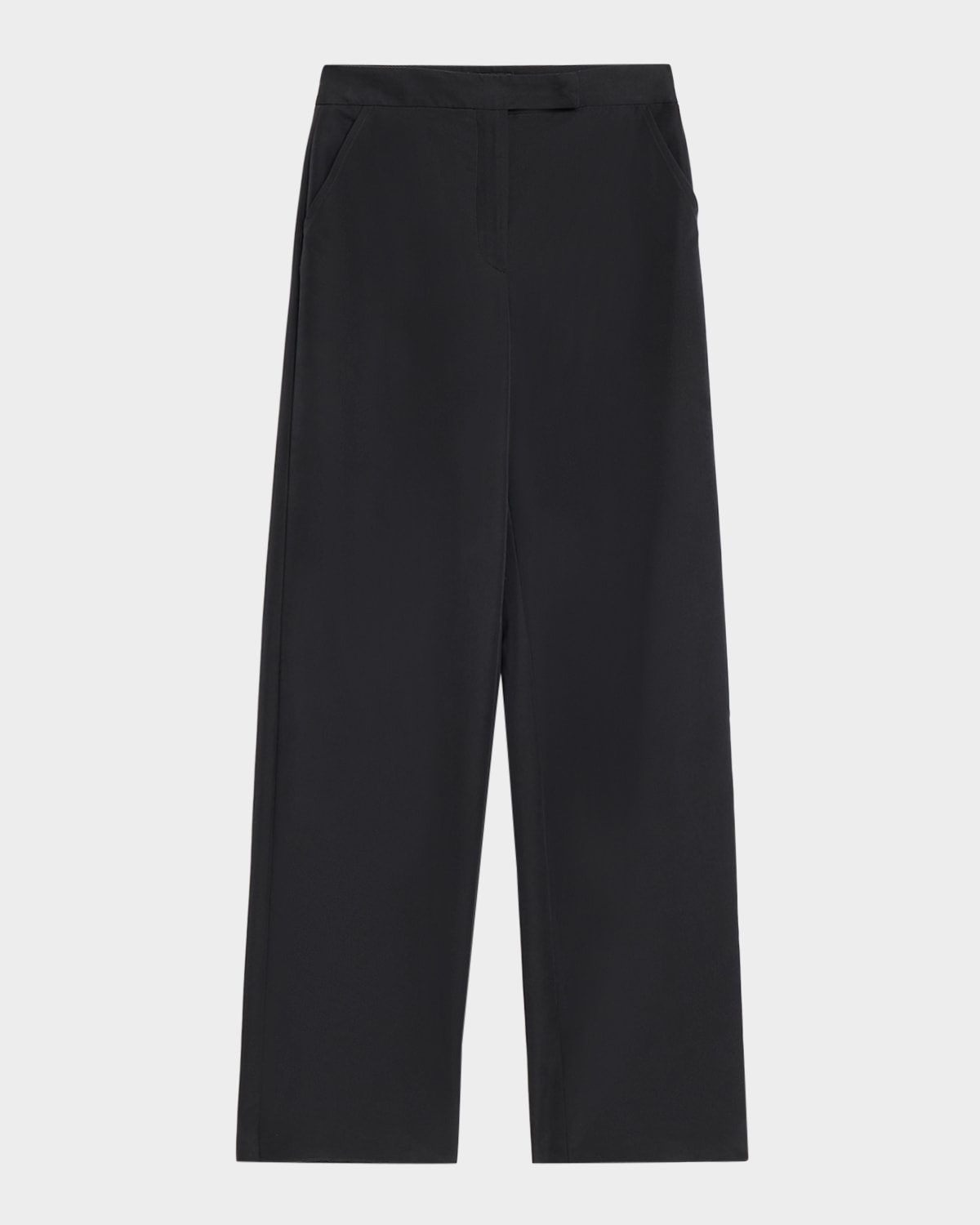 Emporio Armani Relaxed Cupro Trousers
