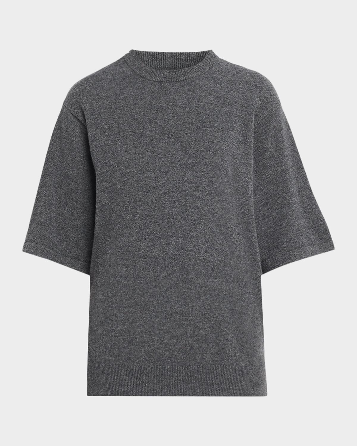 Michael Kors Collection Crewneck Cashmere Knit Tee