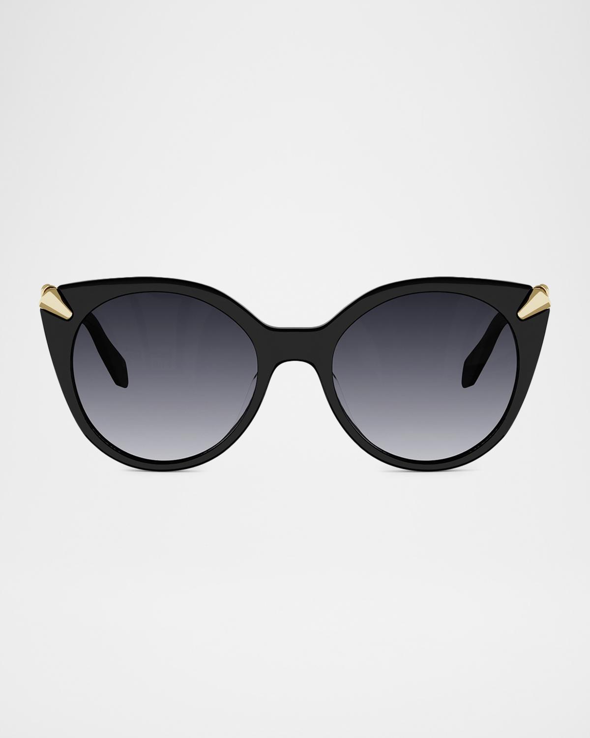 BVLGARI Serpenti Viper 53mm Cat-Eye Sunglasses